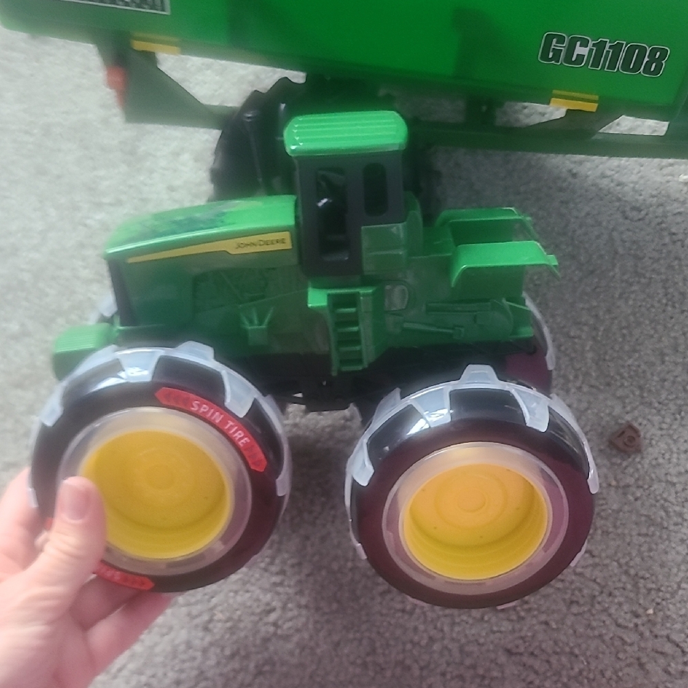 John Deer Monster Tread Light Up Tires
